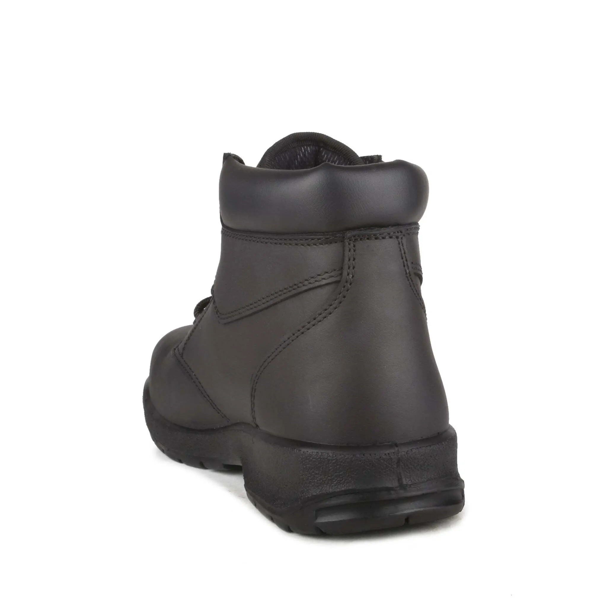 Acton Men's ProFar 6" Steel Toe Safety Work Boots - Waterproof Black Leather, Durable, Comfortable, Oil-Resistant Sole, Shock Absorption | Sizes 6-13