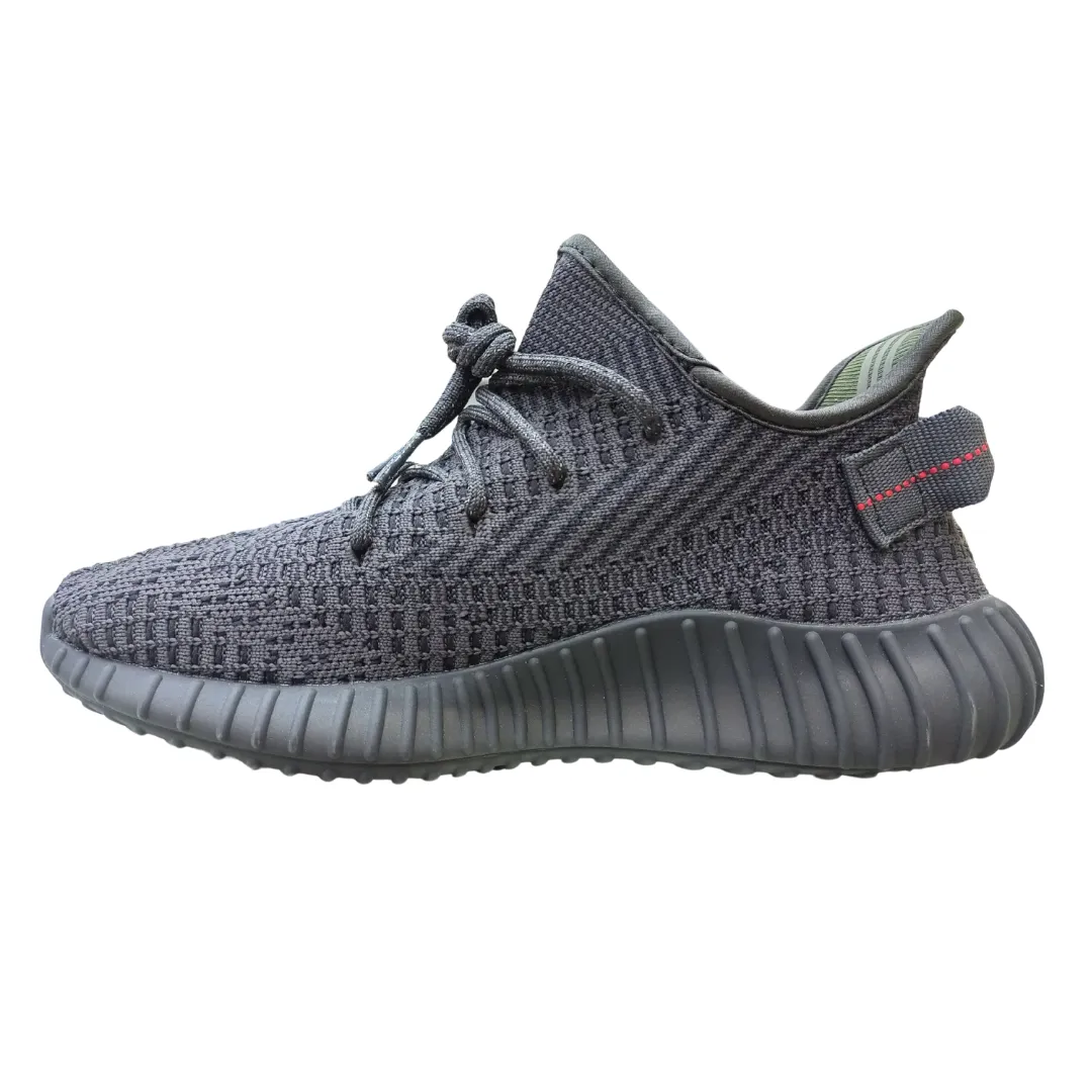 Adii Yeeezzzy 350 Triple Black – Breathable Knit Sneakers w/ Cloud Foam Cushioning | Men’s & Women’s Gym, Running & Casual Shoes | Royal Trend Pakistan