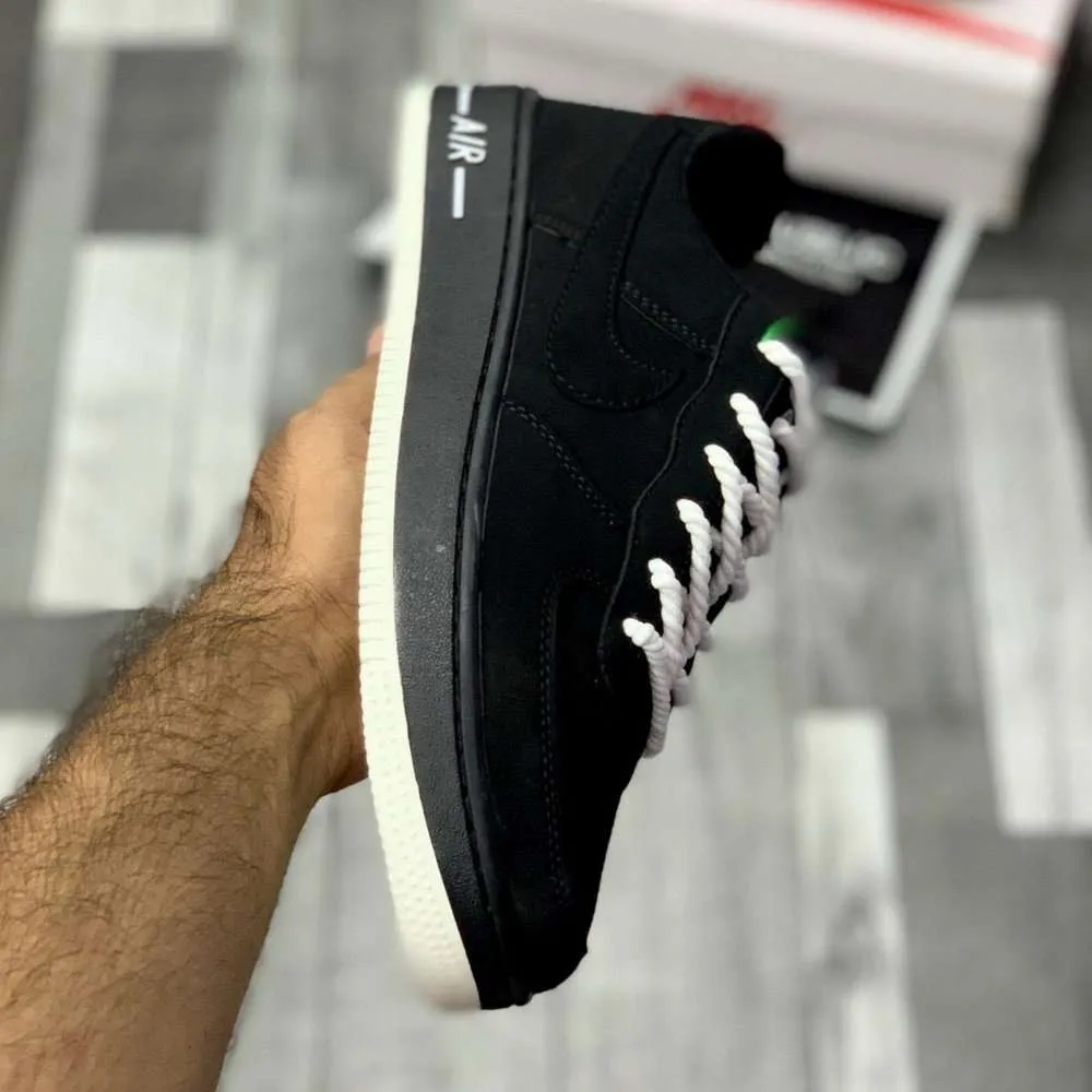 Air Force 1 White Rope Laces | Bold Statement Sneaker