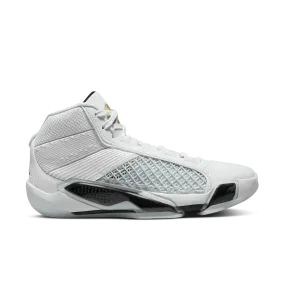 Air Jordan XXXVIII "FIBA" Basketball Shoes 'White/Gold/Platinum'