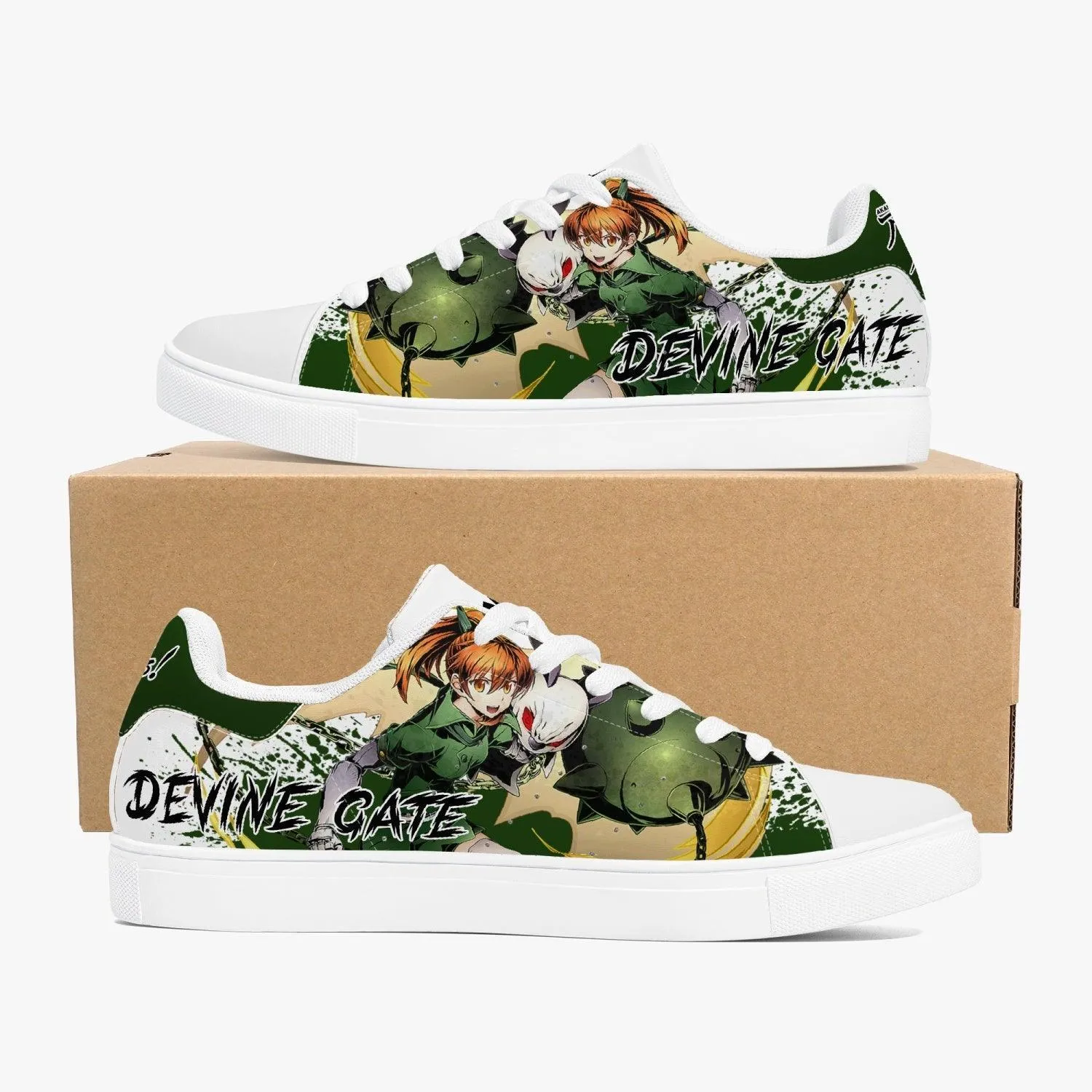 Akame Ga Kill Devine Gate V2 Skate Anime Shoes