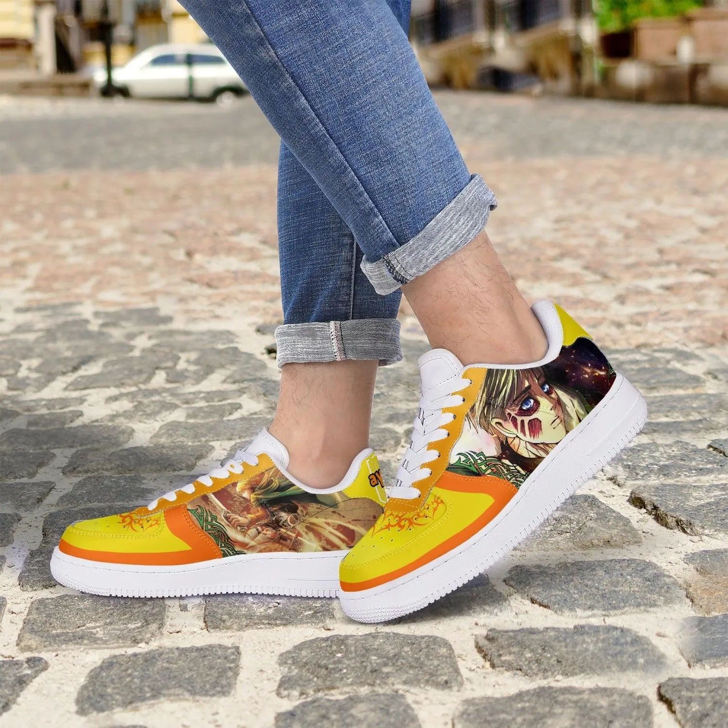 Attack On Titan Armin Arlert AF1 Anime Shoes
