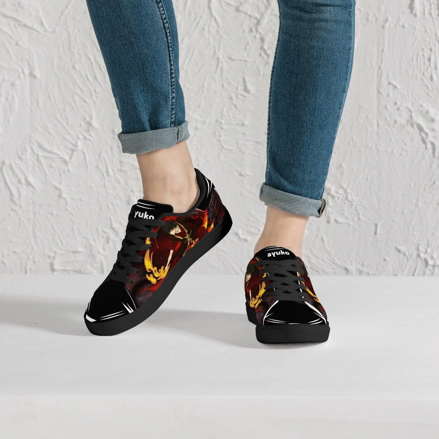 Avatar The Last Airbender Zuko Skate Anime Shoes