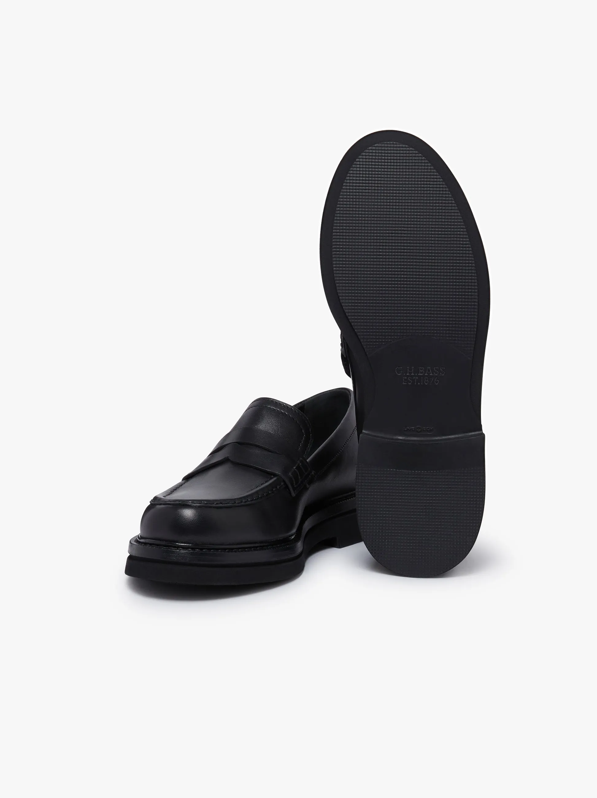 Belmont Lug Penny Loafers