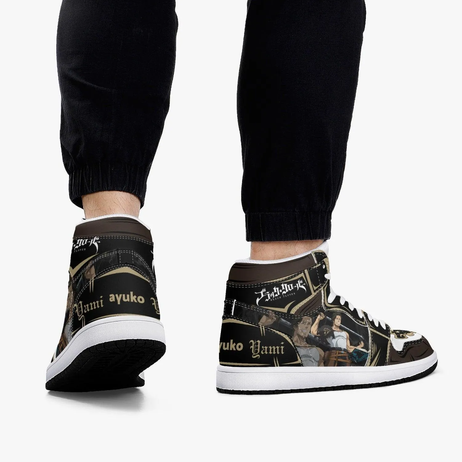 Black Clover Black Bull Yami Sukehiro JD1 Anime Shoes