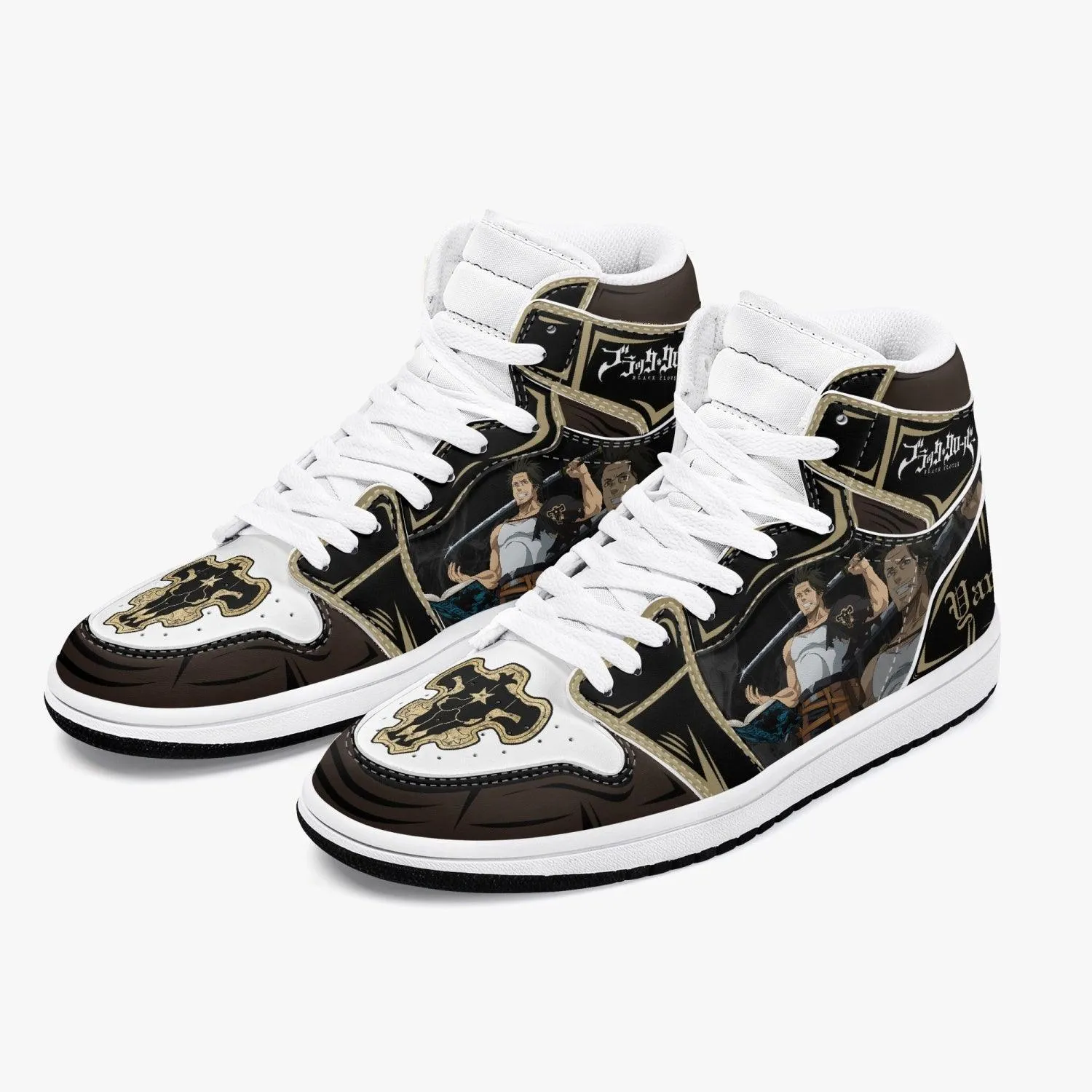Black Clover Black Bull Yami Sukehiro JD1 Anime Shoes