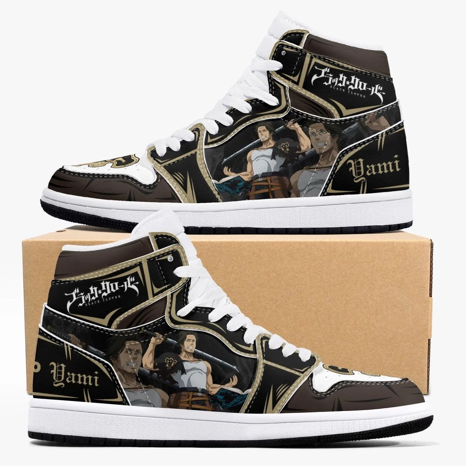 Black Clover Black Bull Yami Sukehiro JD1 Anime Shoes