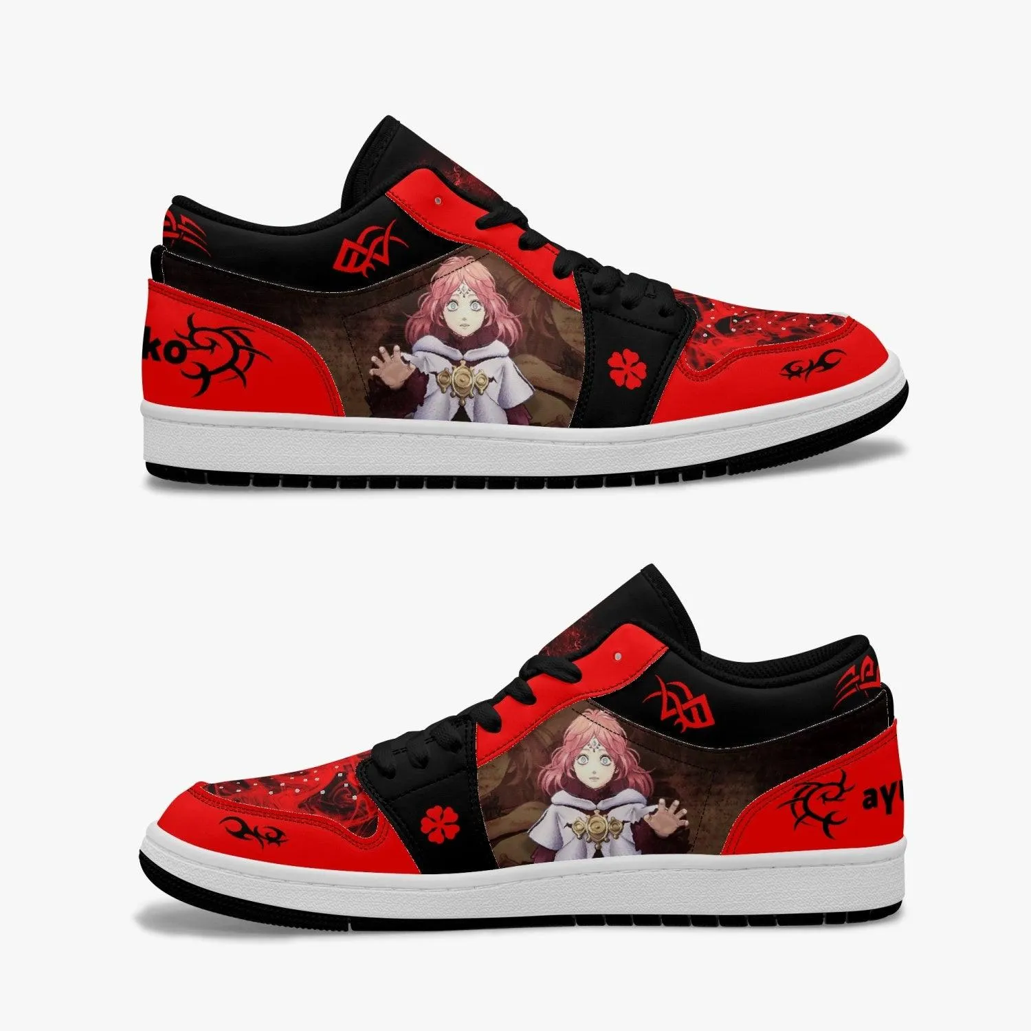 Black Clover Fana JD1 Low Anime Shoes