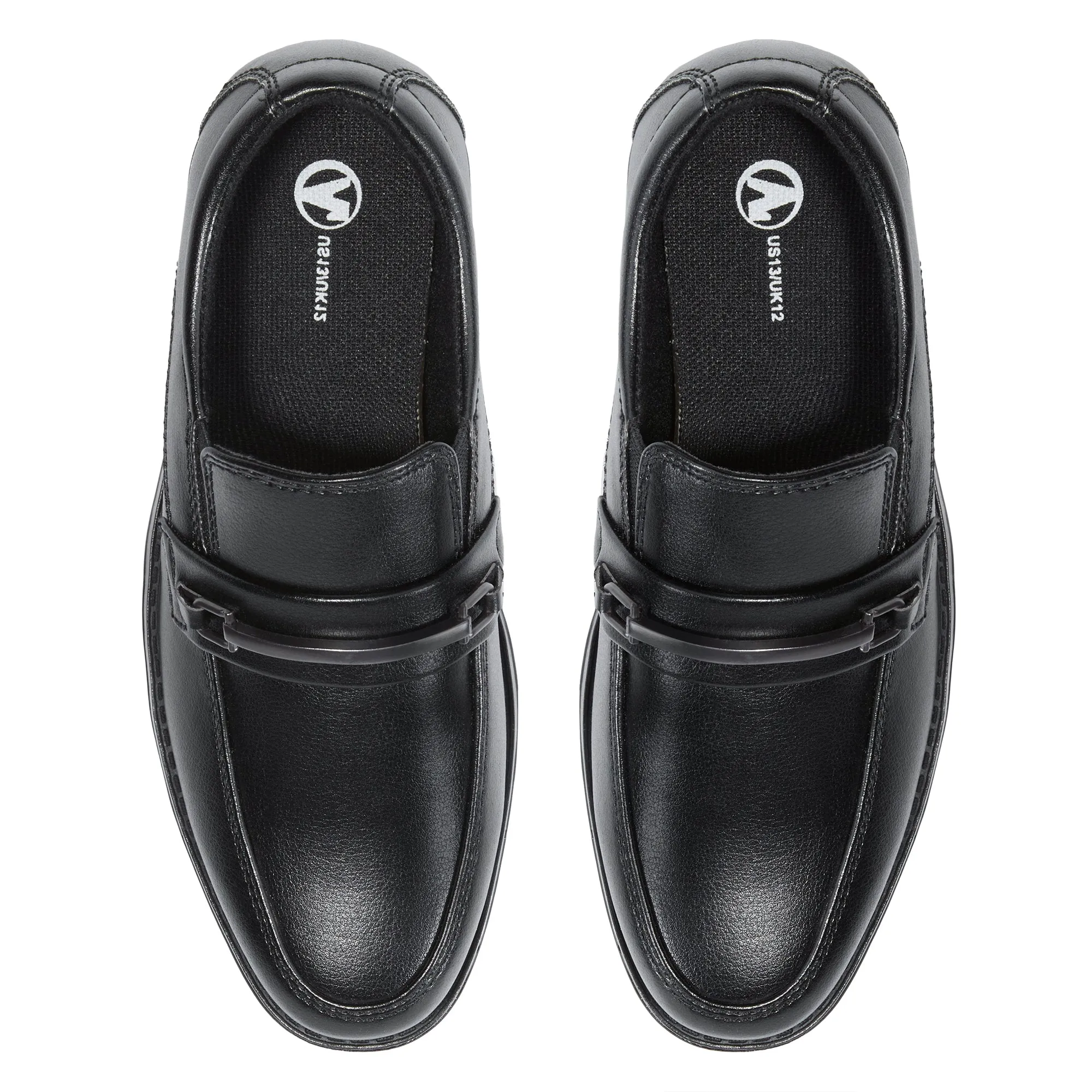boys dress shoes oxford slip on loafers(toddler/littile kids/big kids)