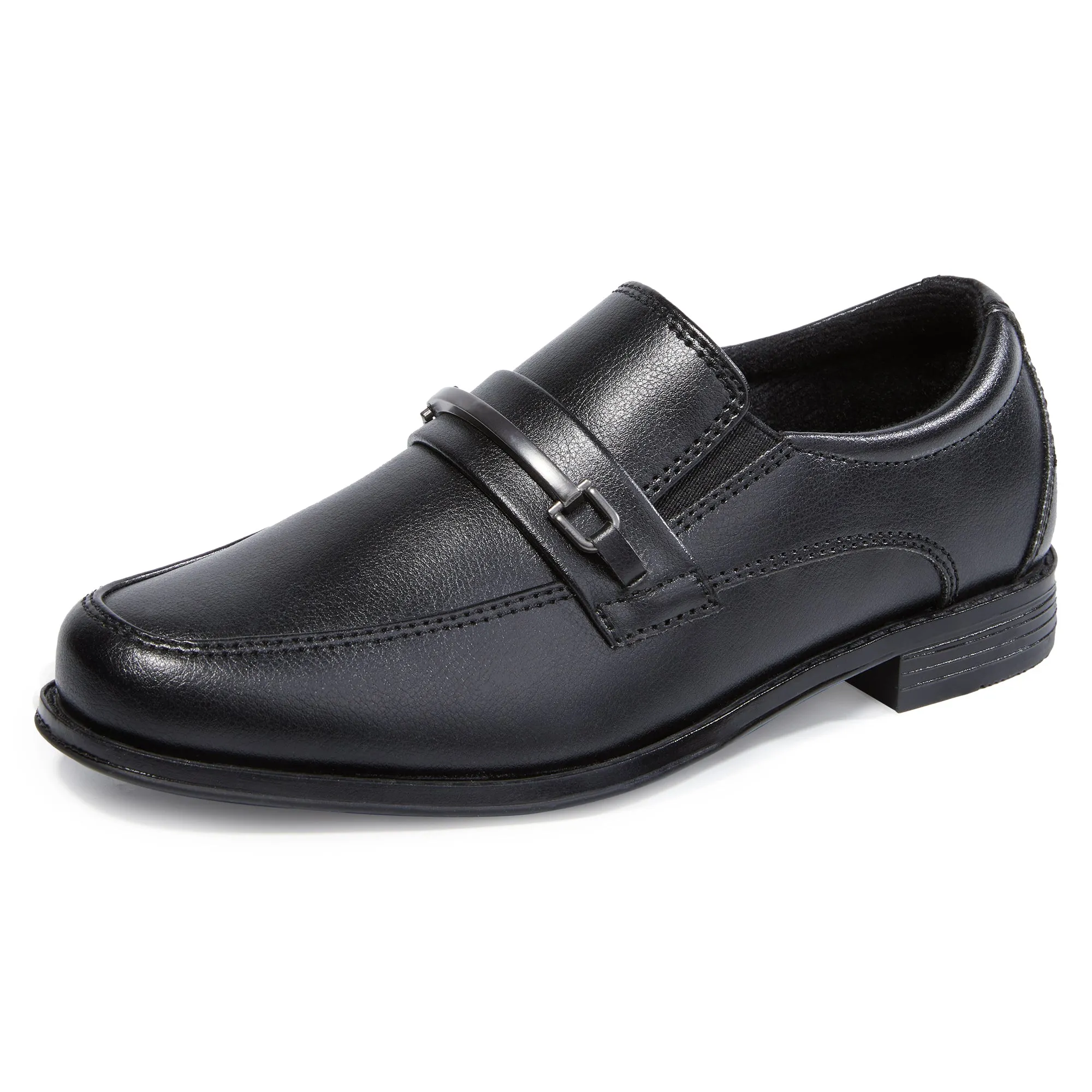 boys dress shoes oxford slip on loafers(toddler/littile kids/big kids)