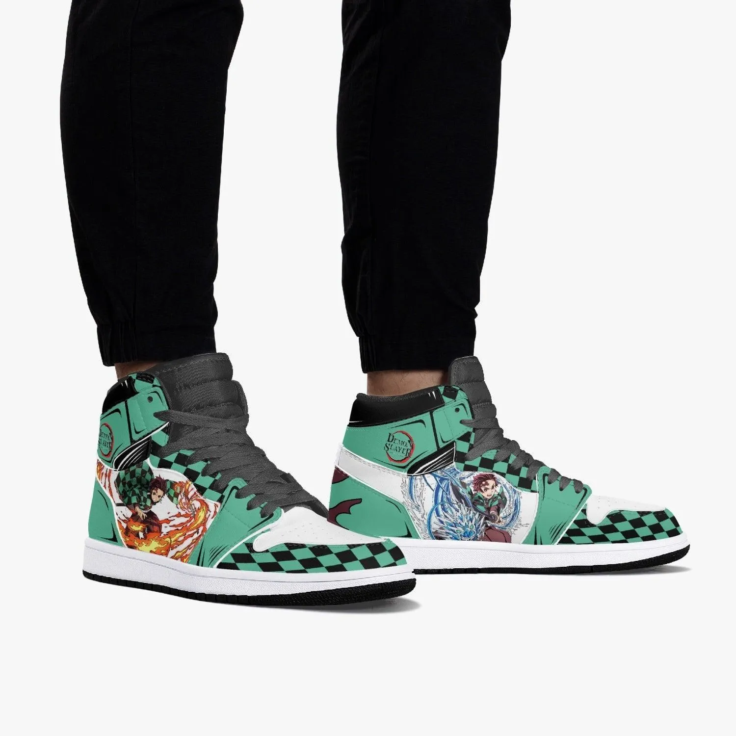 Demon Slayer Tanjiro JD1 Mid Anime Shoes