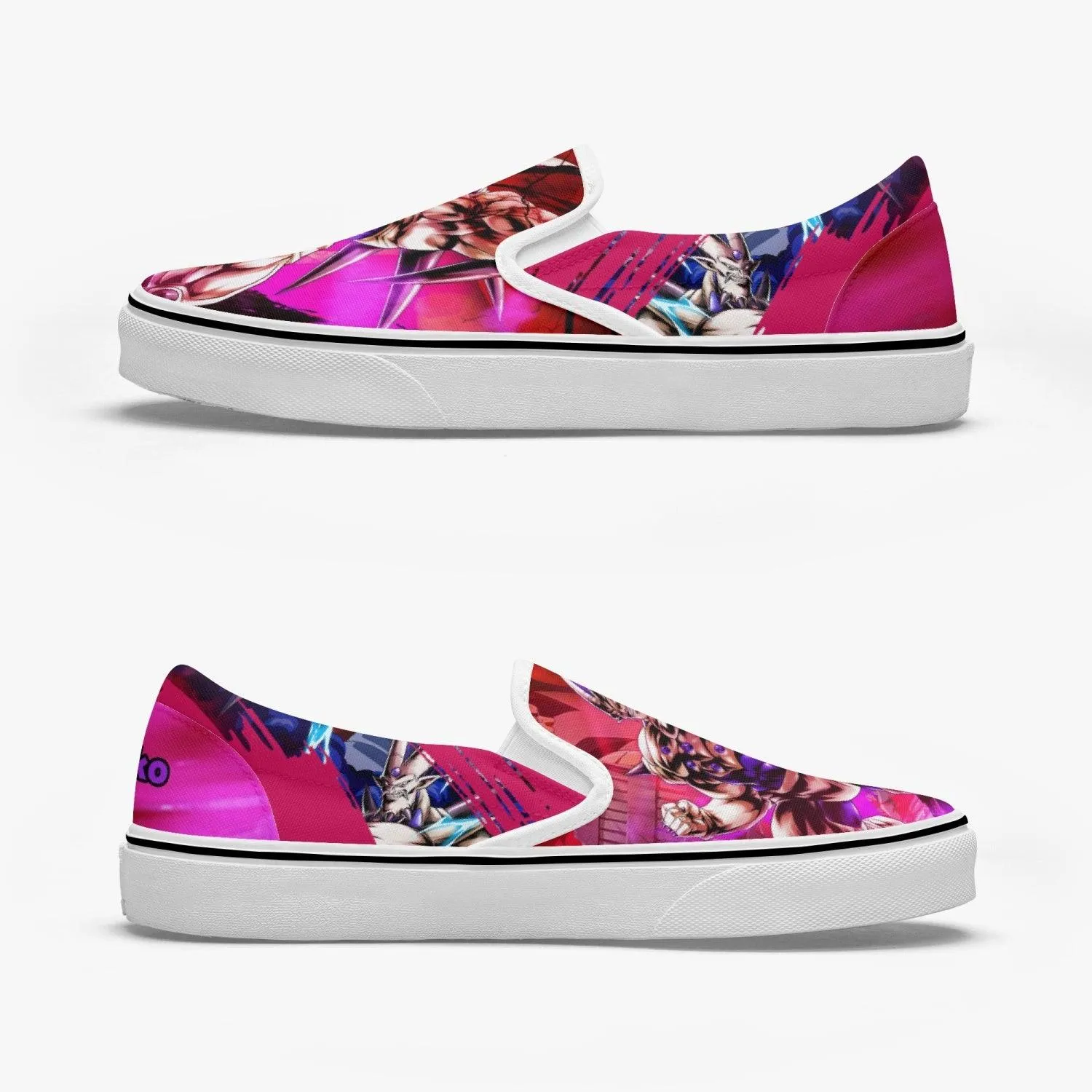 Dragonball Z Omega Shenron Slip Ons Anime Shoes