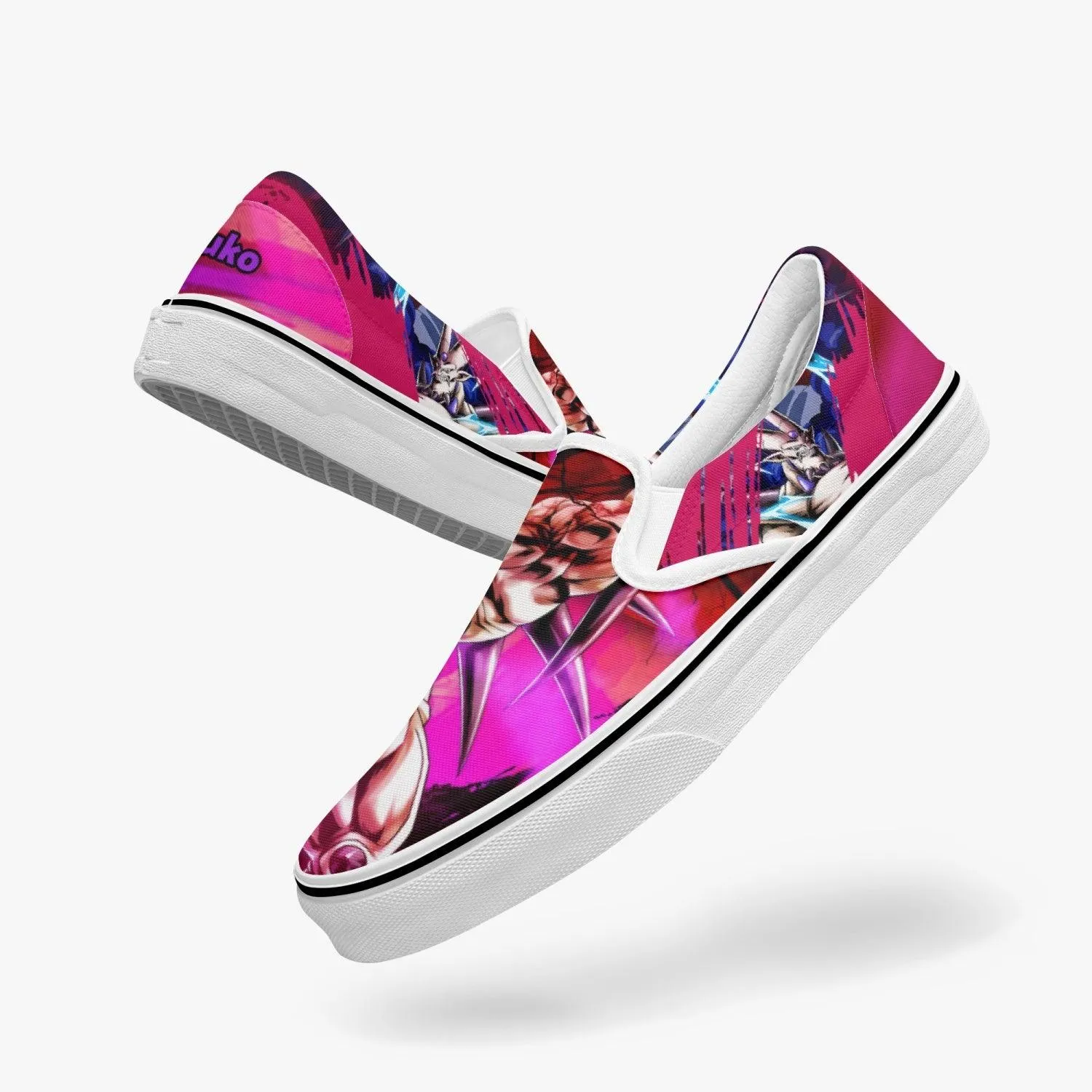 Dragonball Z Omega Shenron Slip Ons Anime Shoes