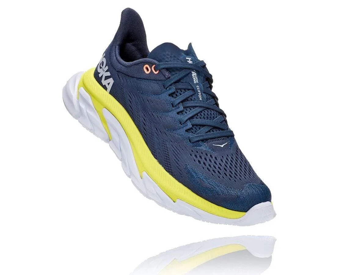 Hoka Women's Clifton Edge Running Shoes- Moonlit Ocean