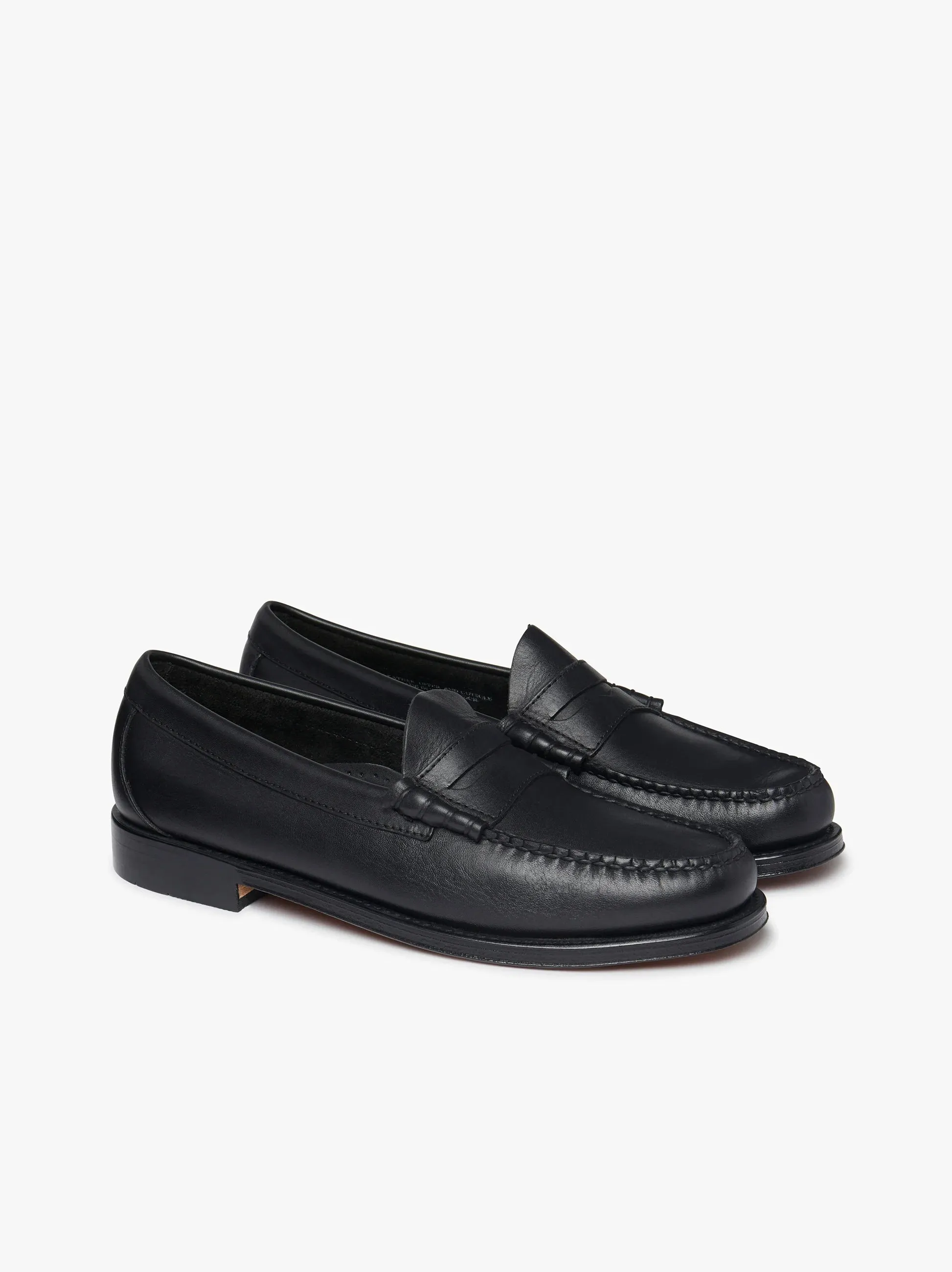 Larson Penny Loafers - Black