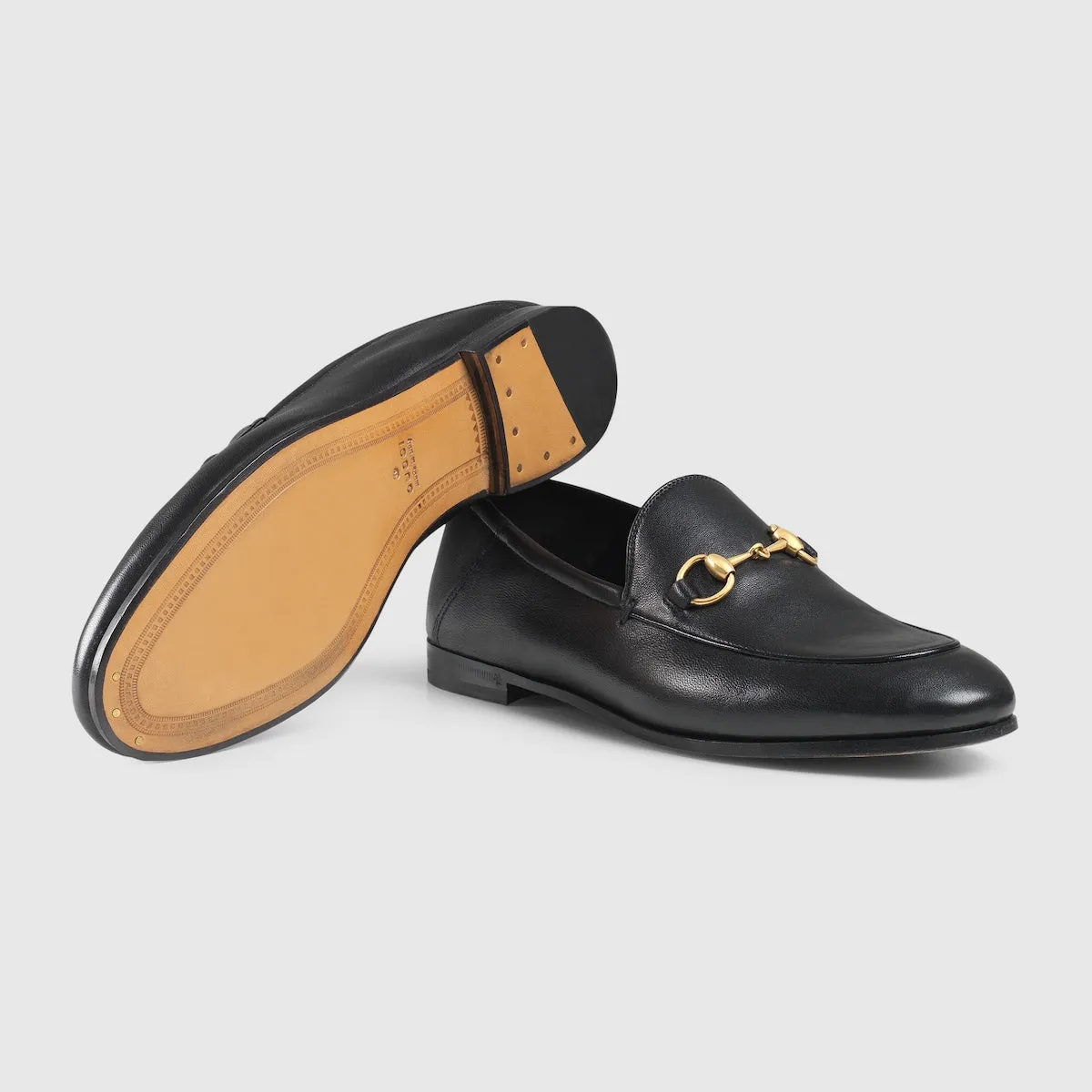 Leather loafer with Horsebit