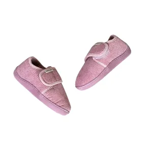 Livie & Luca | Girl's Rose Corduroy HUG Outdoor Slippers with Tags | Size: L