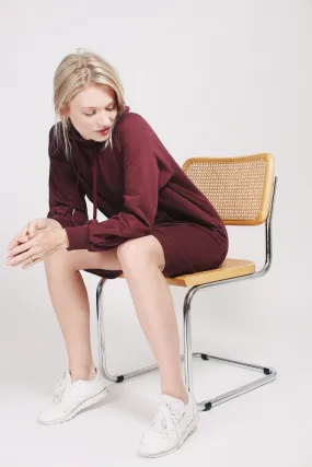Long Hoodie - Vineyard wine
