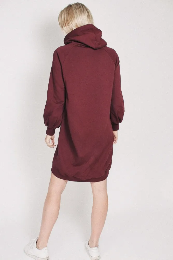 Long Hoodie - Vineyard wine