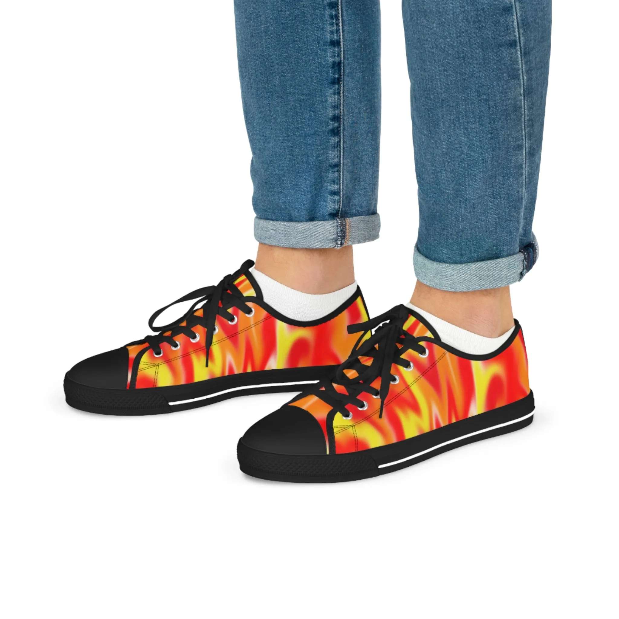 Low Top Sneakers - Fire Up Sneakers - Comfortable Yet Stylish Sneakers - Men's Sneakers