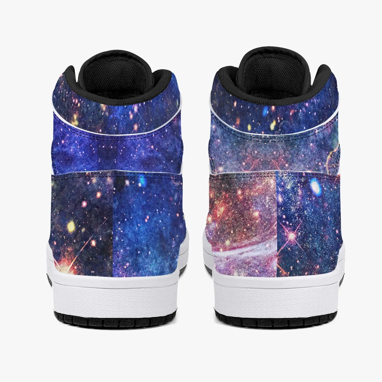 Niari's Shadow Psychedelic Split-Style High-Top Sneakers