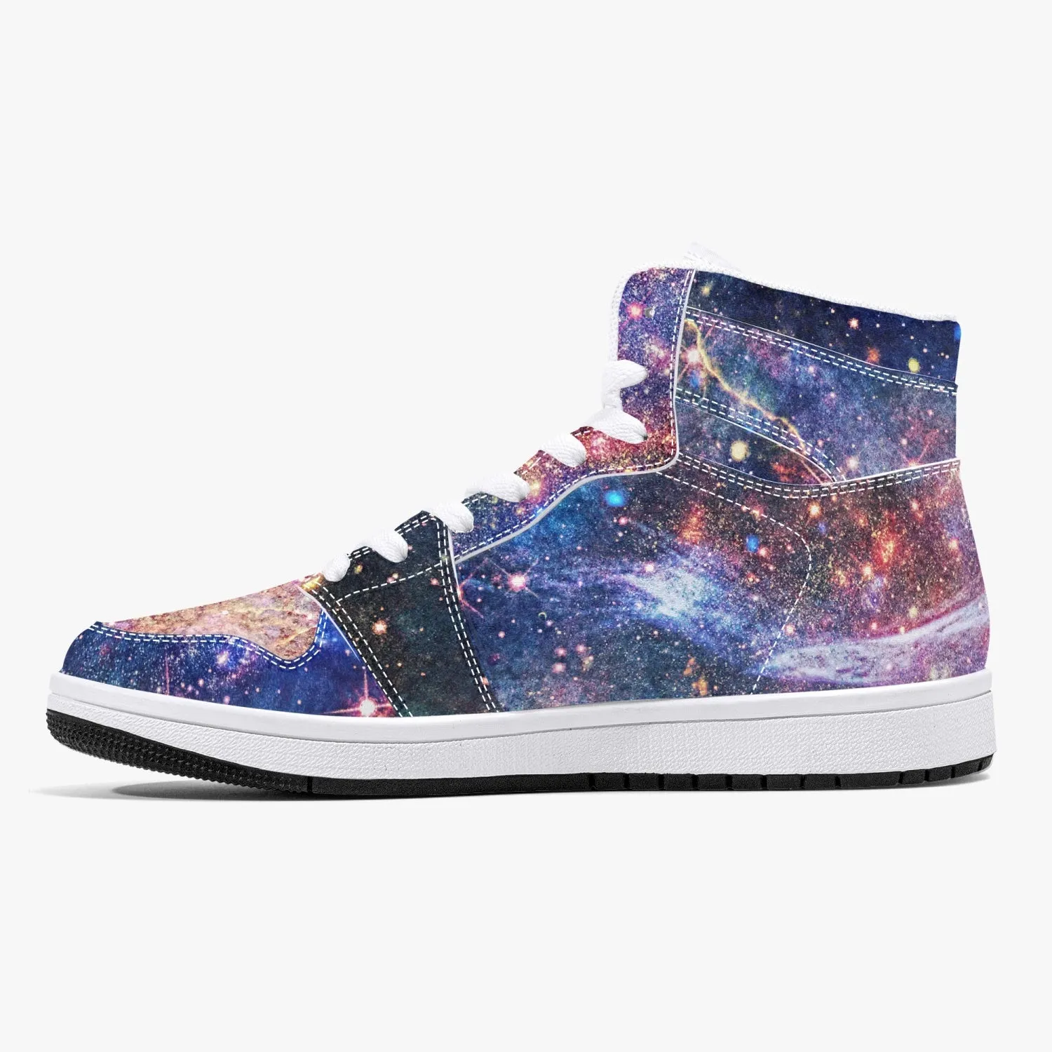 Niari's Shadow Psychedelic Split-Style High-Top Sneakers