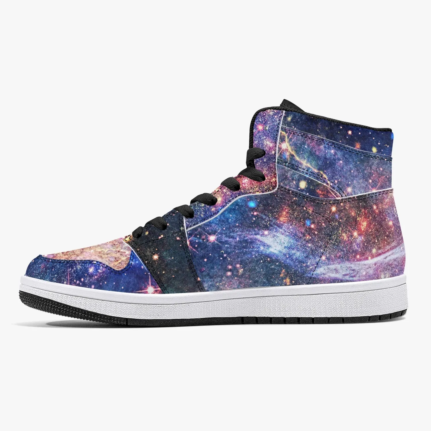 Niari's Shadow Psychedelic Split-Style High-Top Sneakers