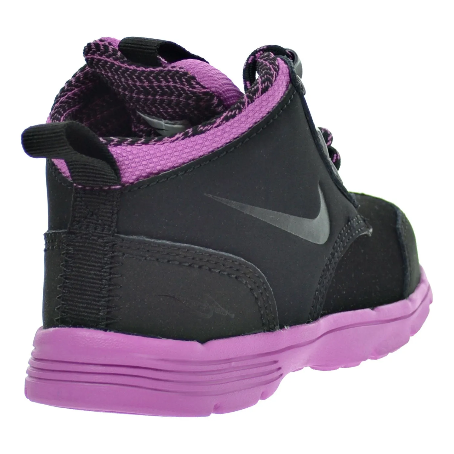Nike DF Jack Boot (TDV) Toddler's Boots Black/Viola/Metallic Dark Grey