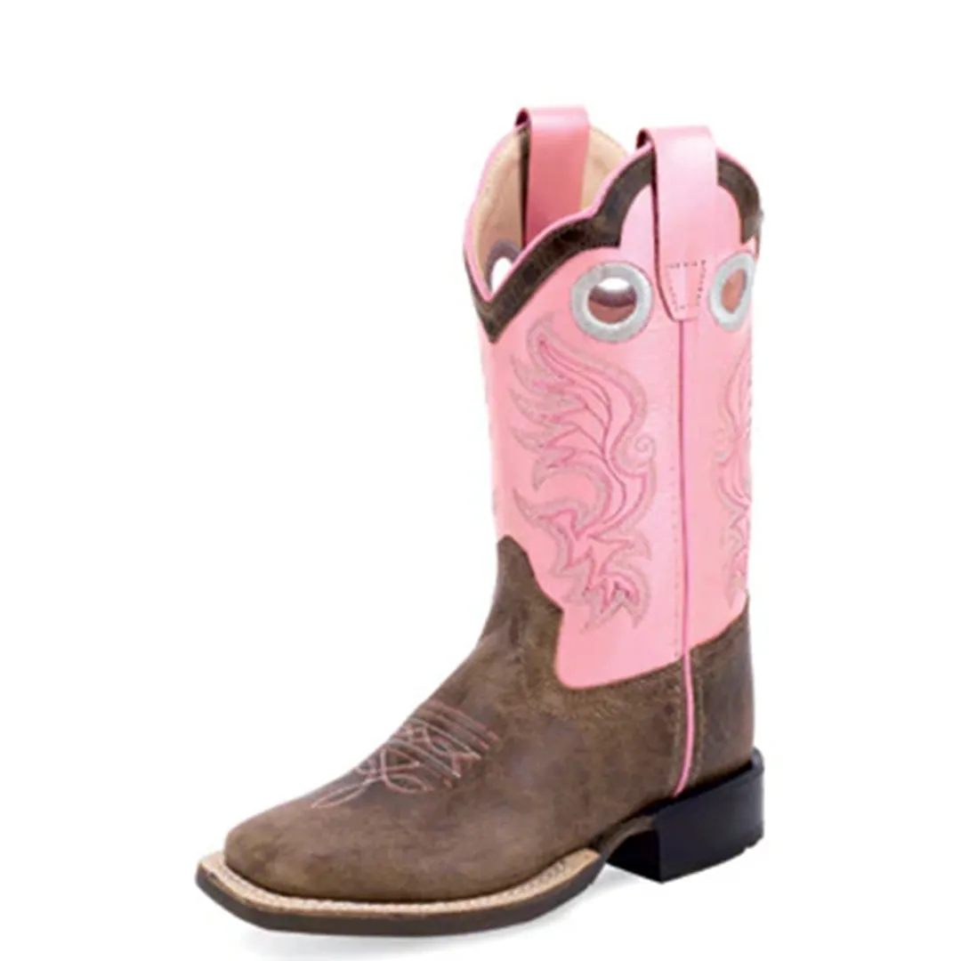 Old West Youths Girls' Western Boot