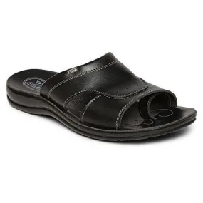 Paragon Men Black Formal Sandal