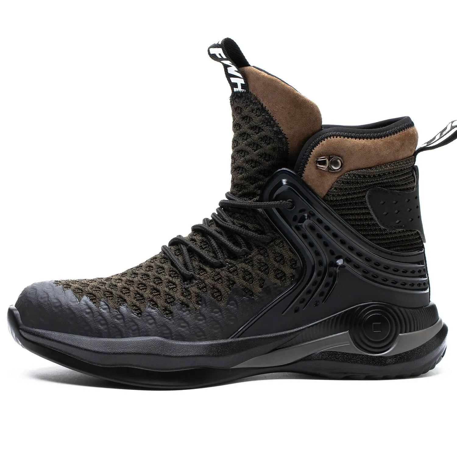 Puncture Resistant Comfortable Mens Steel Toe Work Safety Boots TFWMGV K7