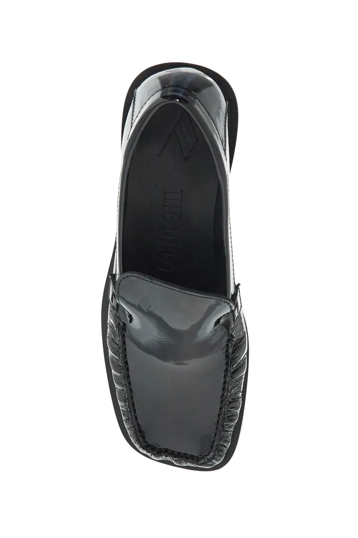 "charles patent leather loafers 250WSH00856LBT002AA BLACK