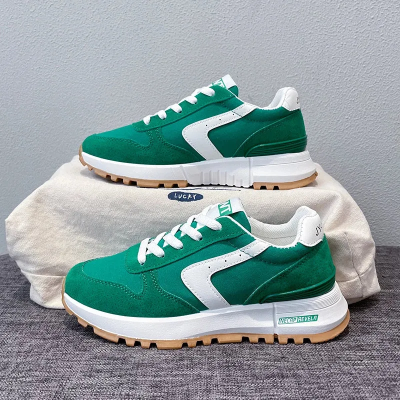 Retro Platform Sneakers