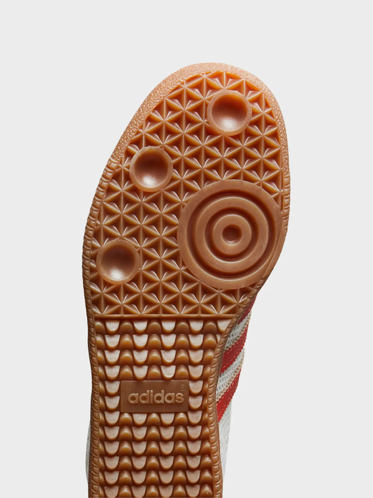 Samba OG Sneakers in Crywht/Prered/Gumm2