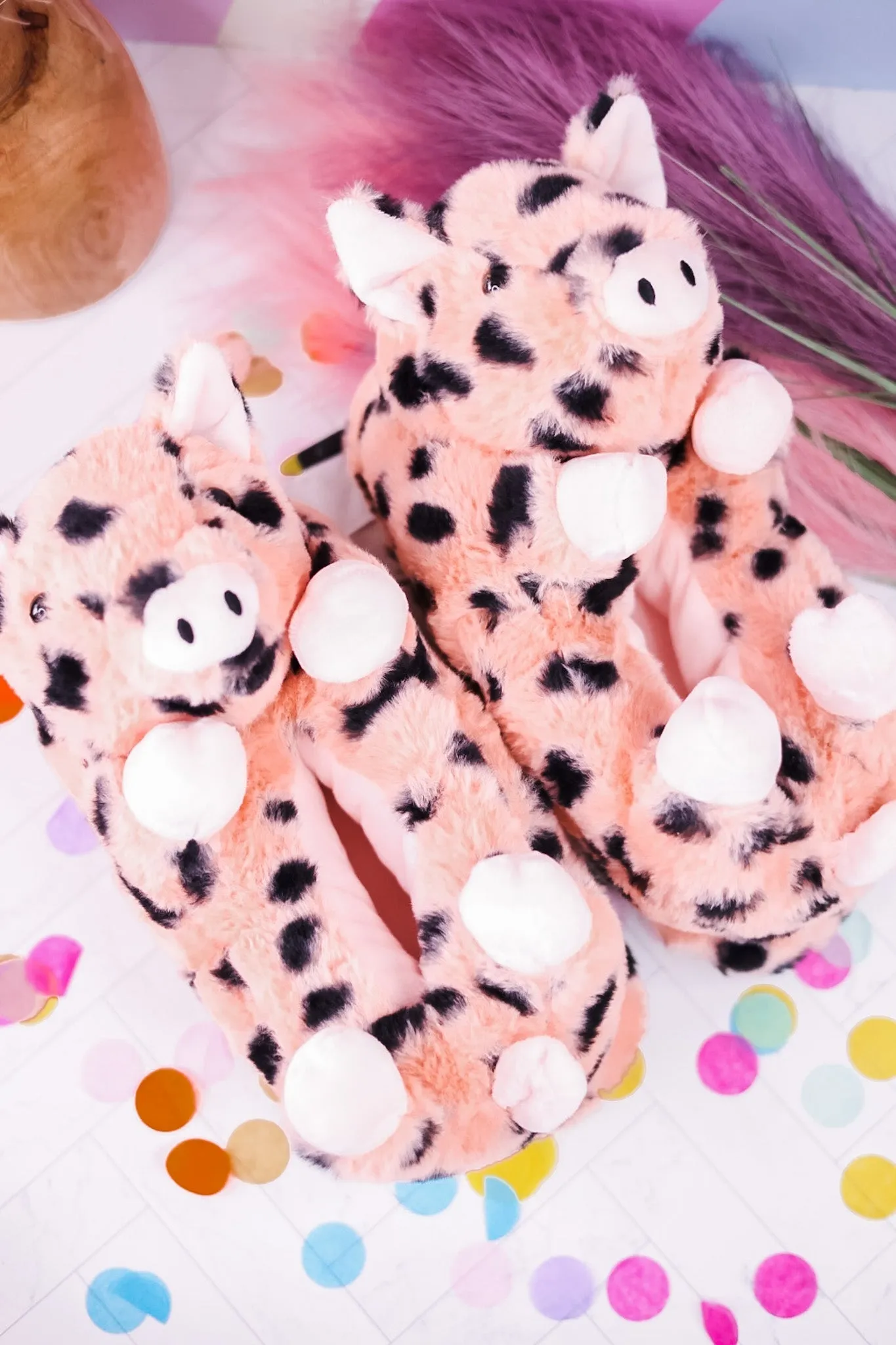 Spotted Pig Slippers