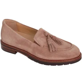 Tasseled Traveler - Camel Suede