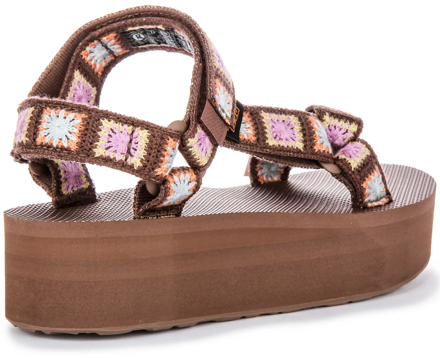 Teva Flatform Universal In Brown Multi For Women