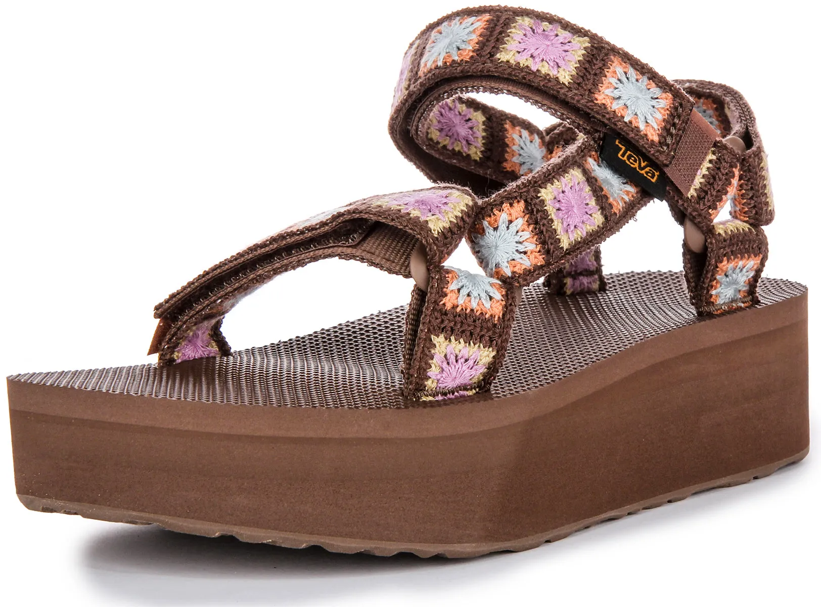 Teva Flatform Universal In Brown Multi For Women